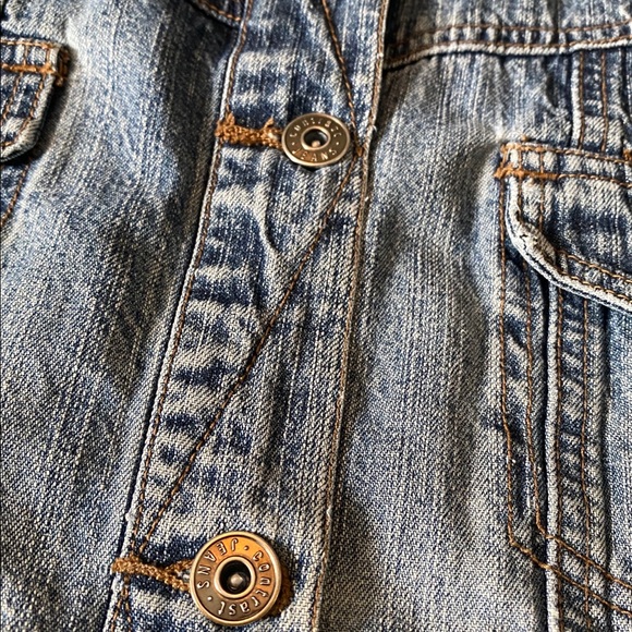 Oversized denim jacket - Picture 4 of 8